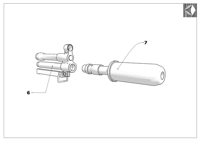 Quest 1 and 2 Rifle Mod for Oculus Magnetic Stock  3D Print 539066