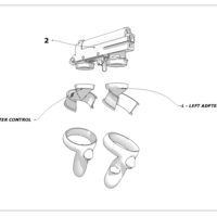 Quest 1 and 2 Rifle Mod for Oculus Magnetic Stock  - Thumbnail 9