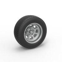 Wheel of Dirt Modified stock car V1 Scale 1:25 - Thumbnail 1