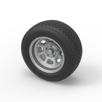 Wheel of Dirt Modified stock car V1 Scale 1:25 - Thumbnail 7