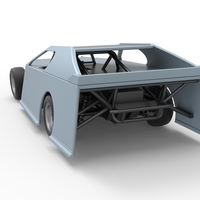 Dirt Modified stock car Scale 1:25 - Thumbnail 13