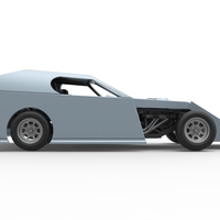 Dirt Modified stock car Scale 1:25 - Thumbnail 19