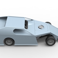 Dirt Modified stock car Scale 1:25 - Thumbnail 20