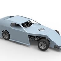 Dirt Modified stock car Scale 1:25 - Thumbnail 21