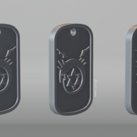 Ouroboros Dogtag Fullmetal Alchemist - Thumbnail 3