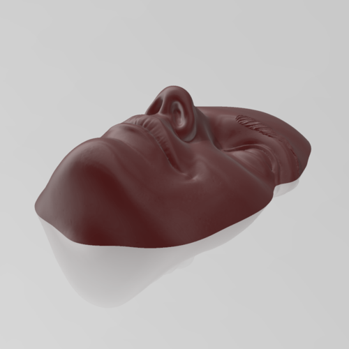 A face on the water 03 - STL 3D Printer  3D Print 539238