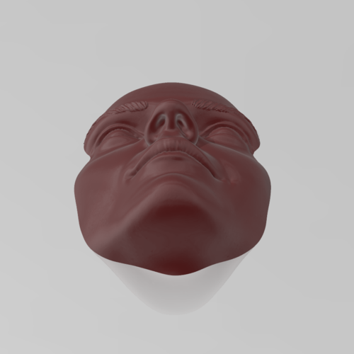 A face on the water 03 - STL 3D Printer  3D Print 539245