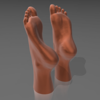 Feet on the water 03 - STL 3D  - Thumbnail 4