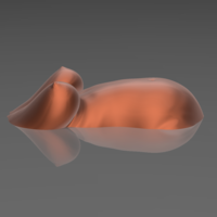 A pregnant woman on the water - STL 3D Printer  - Thumbnail 2