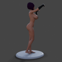 Julia takes a nude selfie for her boyfriend - STL 3D Printer - Thumbnail 1