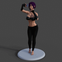 Julia takes a selfie for her boyfriend - STL 3D Printer  - Thumbnail 1