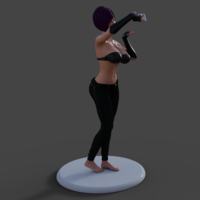 Julia takes a selfie for her boyfriend - STL 3D Printer  - Thumbnail 6