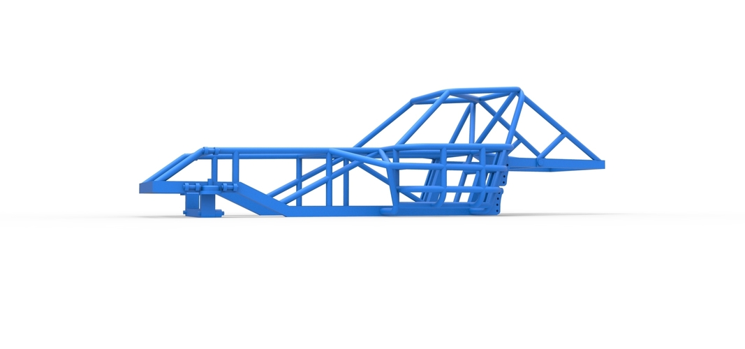 Frame of Dirt Modified stock car 1:25 3D Print 539308