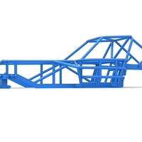 Frame of Dirt Modified stock car 1:25 - Thumbnail 2