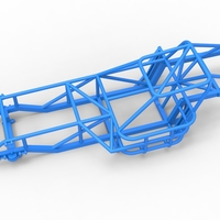 Frame of Dirt Modified stock car 1:25 - Thumbnail 4