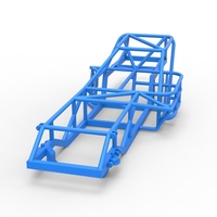 Frame of Dirt Modified stock car 1:25 - Thumbnail 5