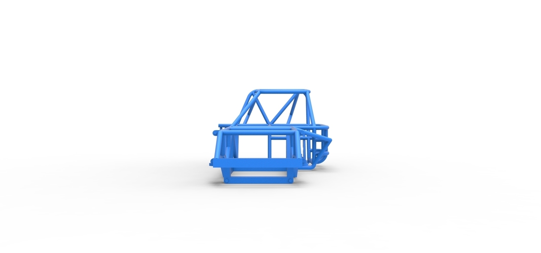 Frame of Dirt Modified stock car 1:25 3D Print 539313