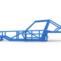 Frame of Dirt Modified stock car 1:25 - Thumbnail 9