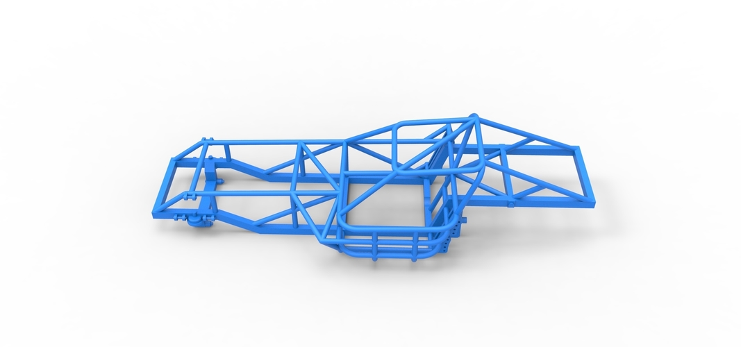 Frame of Dirt Modified stock car 1:25 3D Print 539316