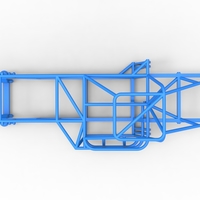 Frame of Dirt Modified stock car 1:25 - Thumbnail 11