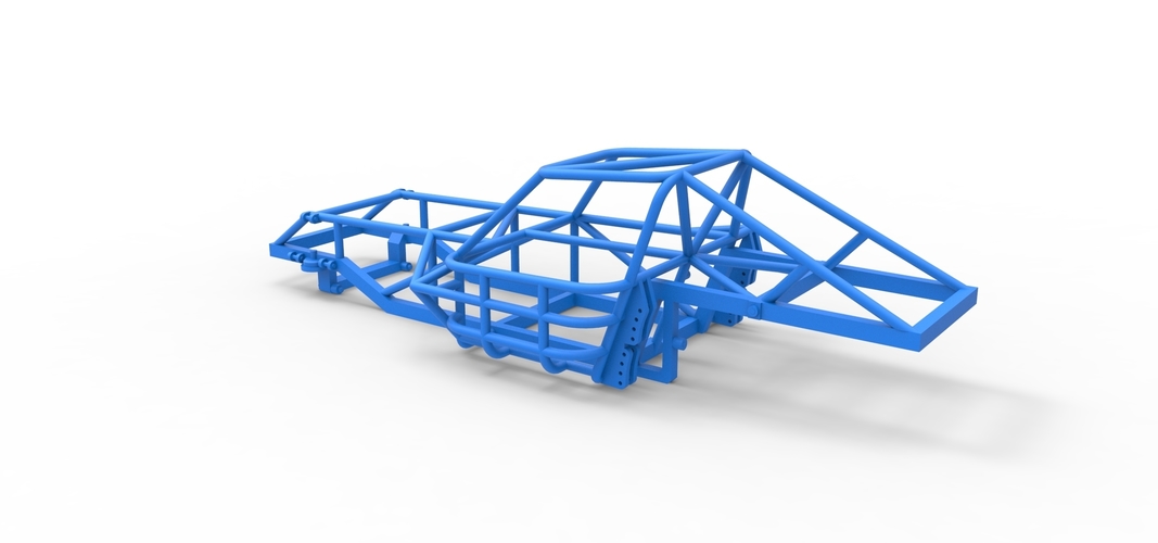 Frame of Dirt Modified stock car 1:25 3D Print 539318
