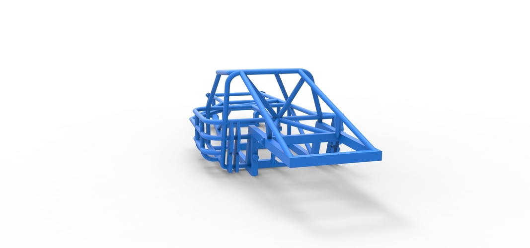 Frame of Dirt Modified stock car 1:25 3D Print 539319