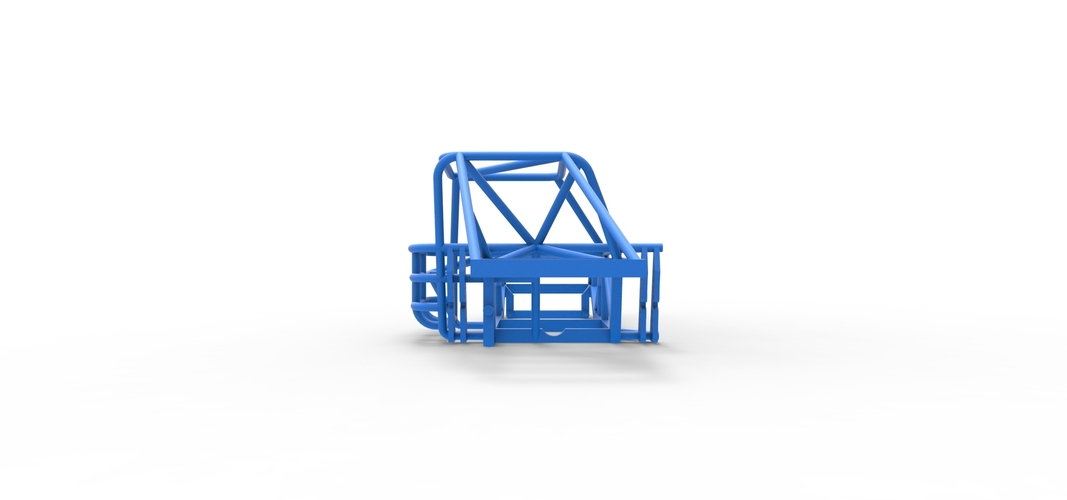 Frame of Dirt Modified stock car 1:25 3D Print 539320
