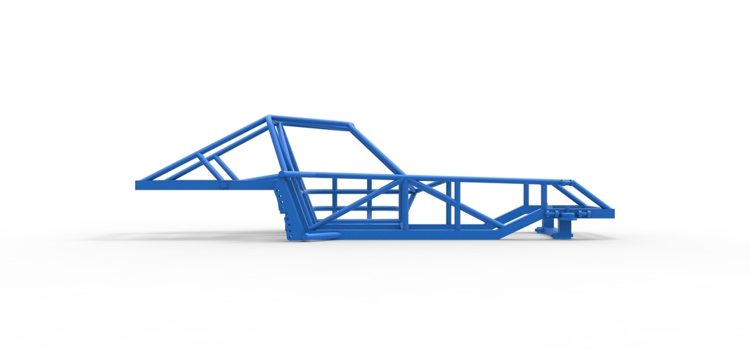 Frame of Dirt Modified stock car 1:25 3D Print 539322