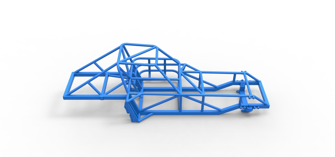 Frame of Dirt Modified stock car 1:25 3D Print 539323