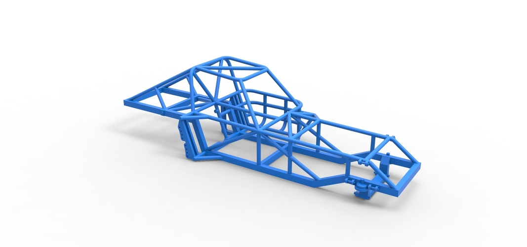 Frame of Dirt Modified stock car 1:25 3D Print 539324