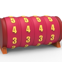 combination cylindrical lock - Thumbnail 2