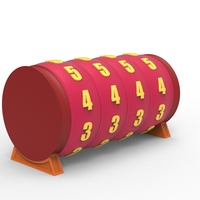 combination cylindrical lock - Thumbnail 4