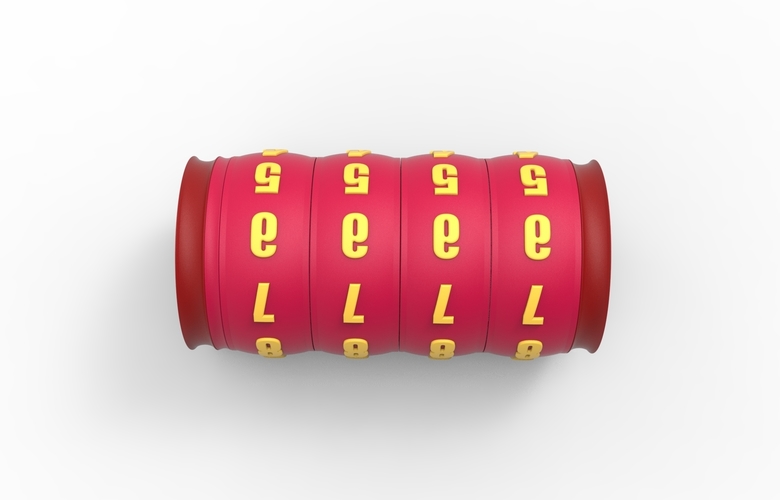 combination cylindrical lock 3D Print 539335