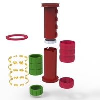 combination cylindrical lock - Thumbnail 17