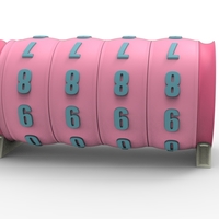 combination cylindrical lock - Thumbnail 20