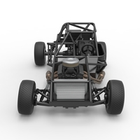 Dirt Modified stock car Base Scale 1:25 - Thumbnail 8