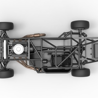Dirt Modified stock car Base Scale 1:25 - Thumbnail 11