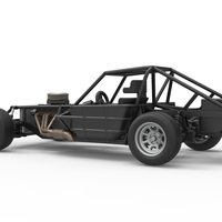 Dirt Modified stock car Base Scale 1:25 - Thumbnail 13