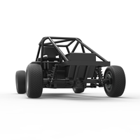 Dirt Modified stock car Base Scale 1:25 - Thumbnail 15