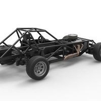 Dirt Modified stock car Base Scale 1:25 - Thumbnail 18