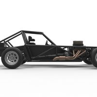 Dirt Modified stock car Base Scale 1:25 - Thumbnail 19