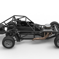 Dirt Modified stock car Base Scale 1:25 - Thumbnail 20