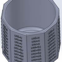 A decagonal pencil box with a MULTIPLICATION TABLE - Thumbnail 8