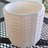 A decagonal pencil box with a MULTIPLICATION TABLE - Thumbnail 9