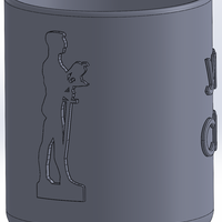 Pencil case with Cyrillic inscription SINGIDUNUM UNIVERSITY - Thumbnail 4