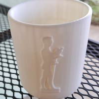 Round pencil case with the inscription SINGIDUNUM UNIVERSITY - Thumbnail 5