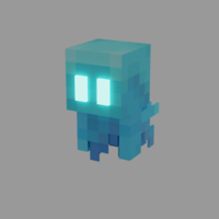 Small Minecraft allay 3D Printing 539713