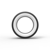 Whitewall Tire of Dirt Modified stock car 1:25 - Thumbnail 5