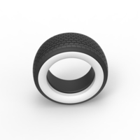 Whitewall Tire of Dirt Modified stock car 1:25 - Thumbnail 6