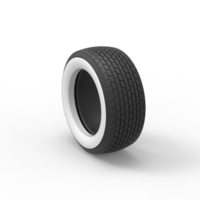 Whitewall Tire of Dirt Modified stock car 1:25 - Thumbnail 8